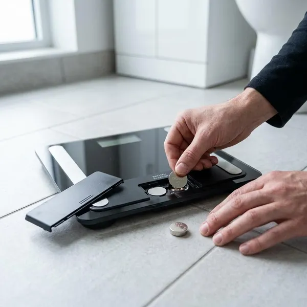 Batterij van een digitale weegschaal vervangen