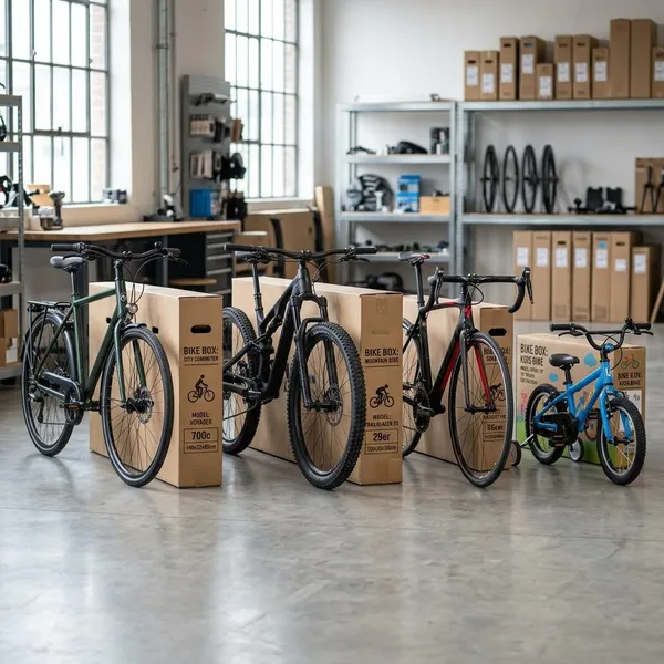 Maat van de fietsdoos bepalen