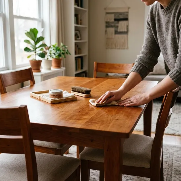 Kersenhouten meubels opknappen of verven