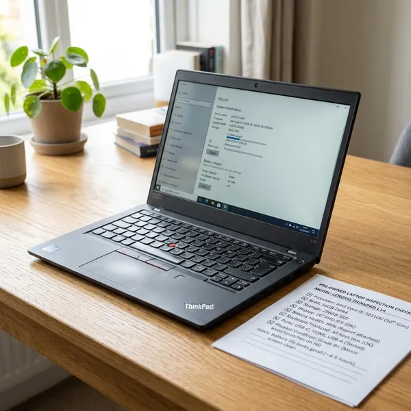 Lenovo series voor tweedehands aankoop