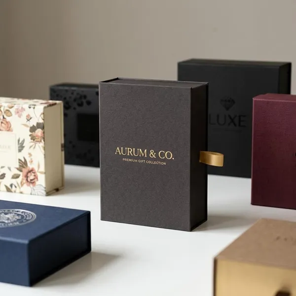 Bedrukking en afwerking voor een luxe doos