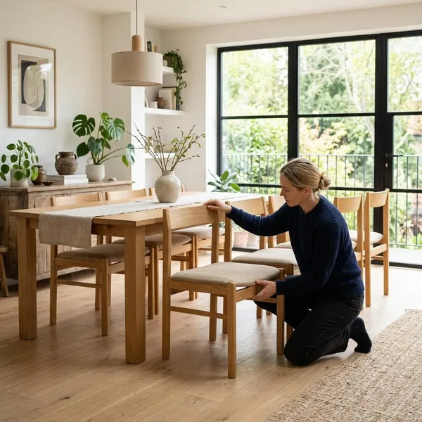 Kwaliteit van gebruikte Scandinavische stoelen controleren