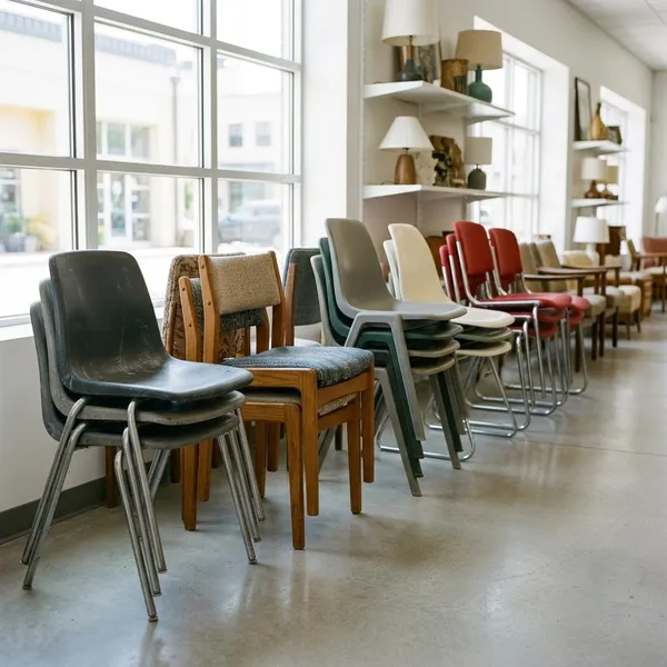 Tweedehands stapelstoelen kiezen per gebruik