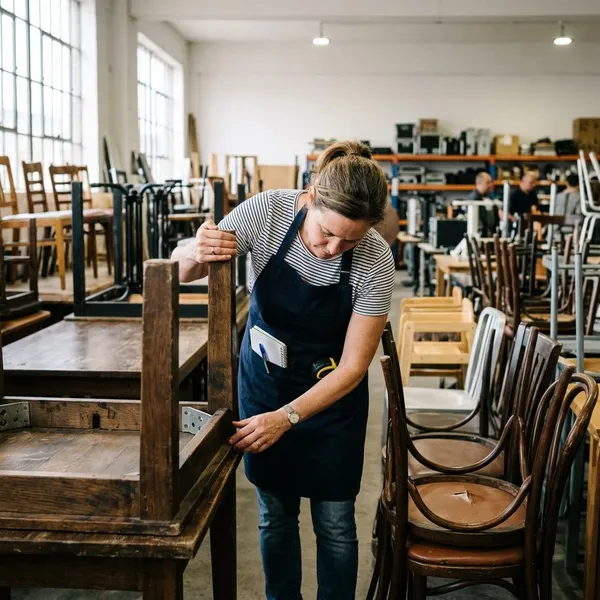 Tweedehands horeca tafels en stoelen als set beoordelen