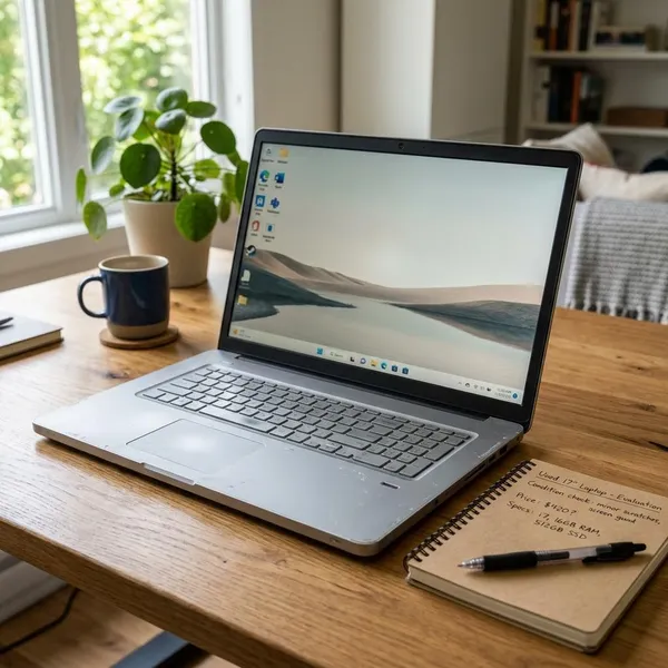 tweedehands laptop 17 inch
